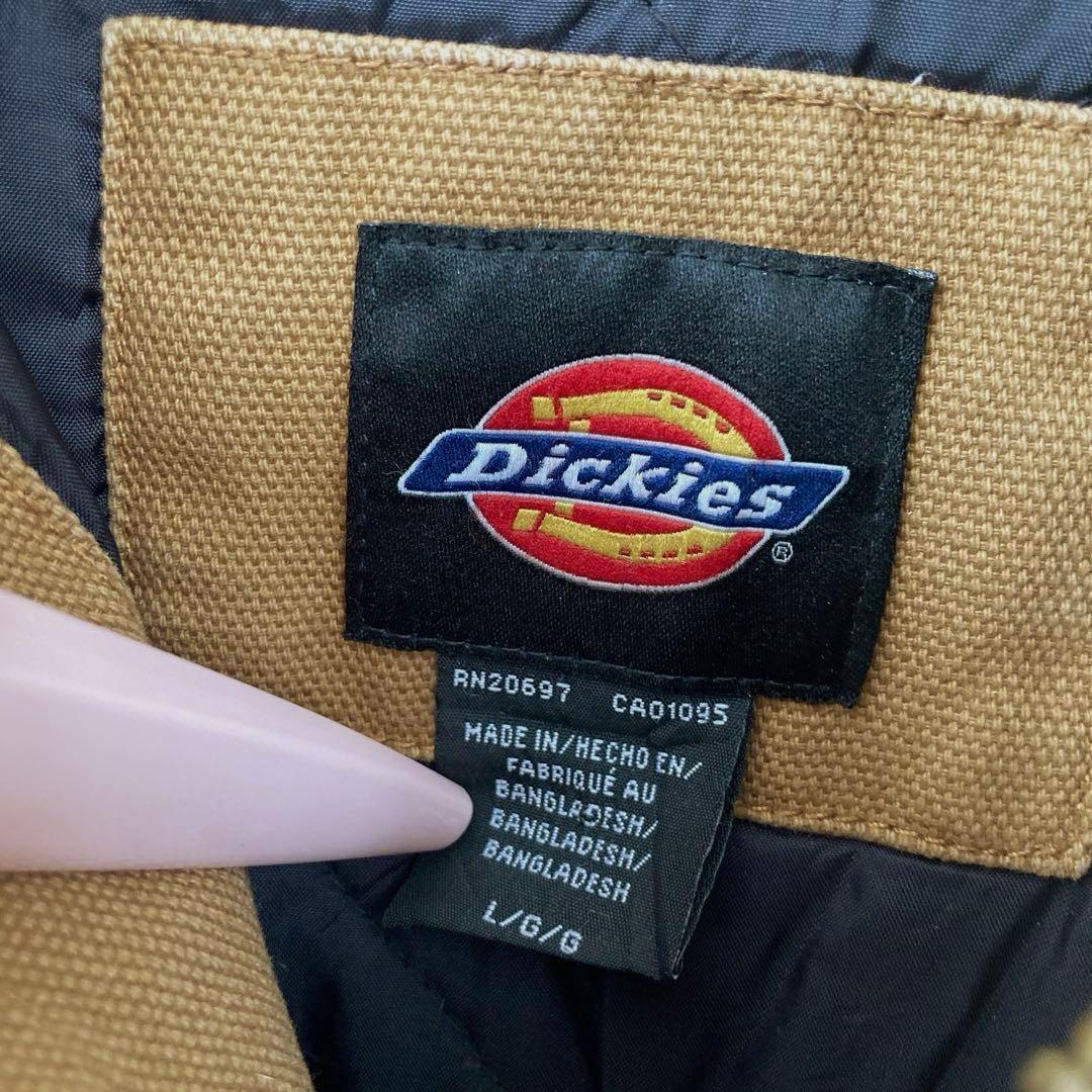 DICKIESディッキーズ　ダックアクティブワークジャケットLブラウン　US古着
