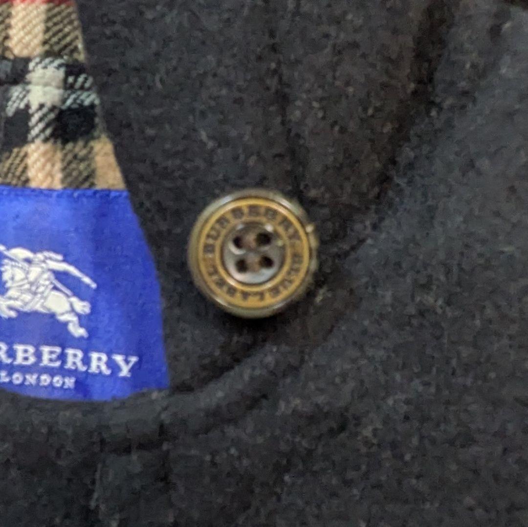 バーバリー ブルーレーベル ダッフルコート ノバチェック ヴィンテージ