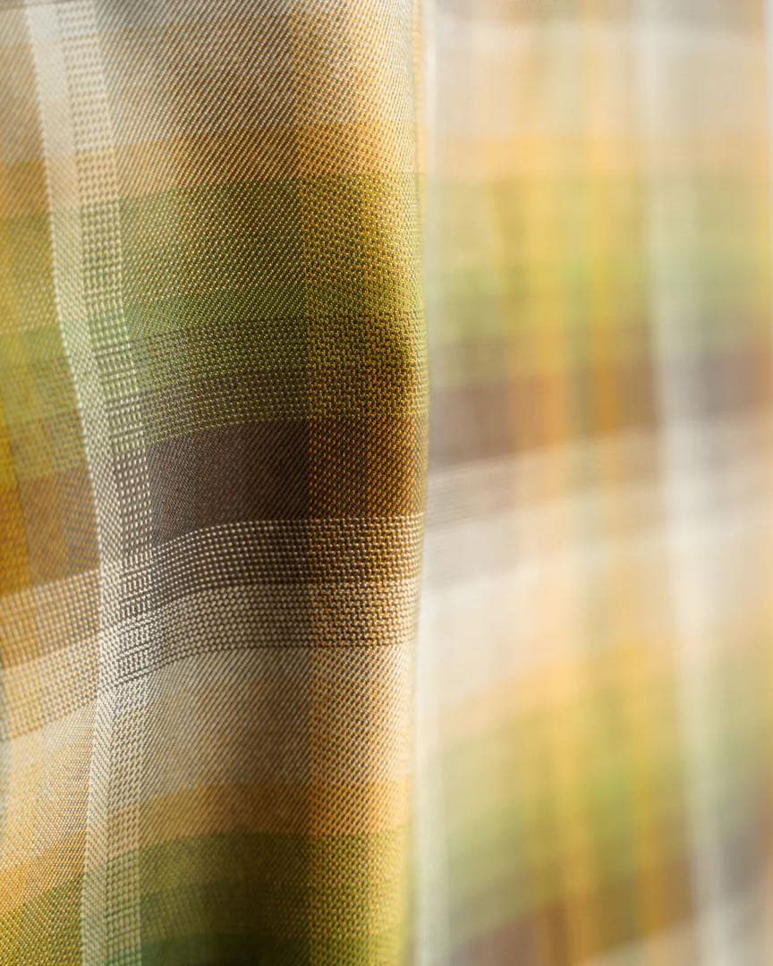 ス*ロ様 アンセルム R/C CHECK PULL OVER SHIRT シャツ