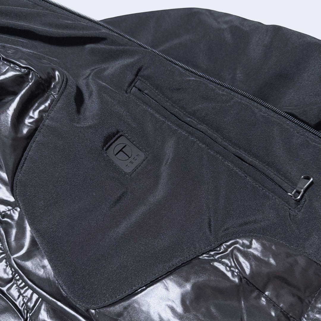 【TUMI】T-TECH トゥミ トラベルジャケット ブルゾン フード付き 黒