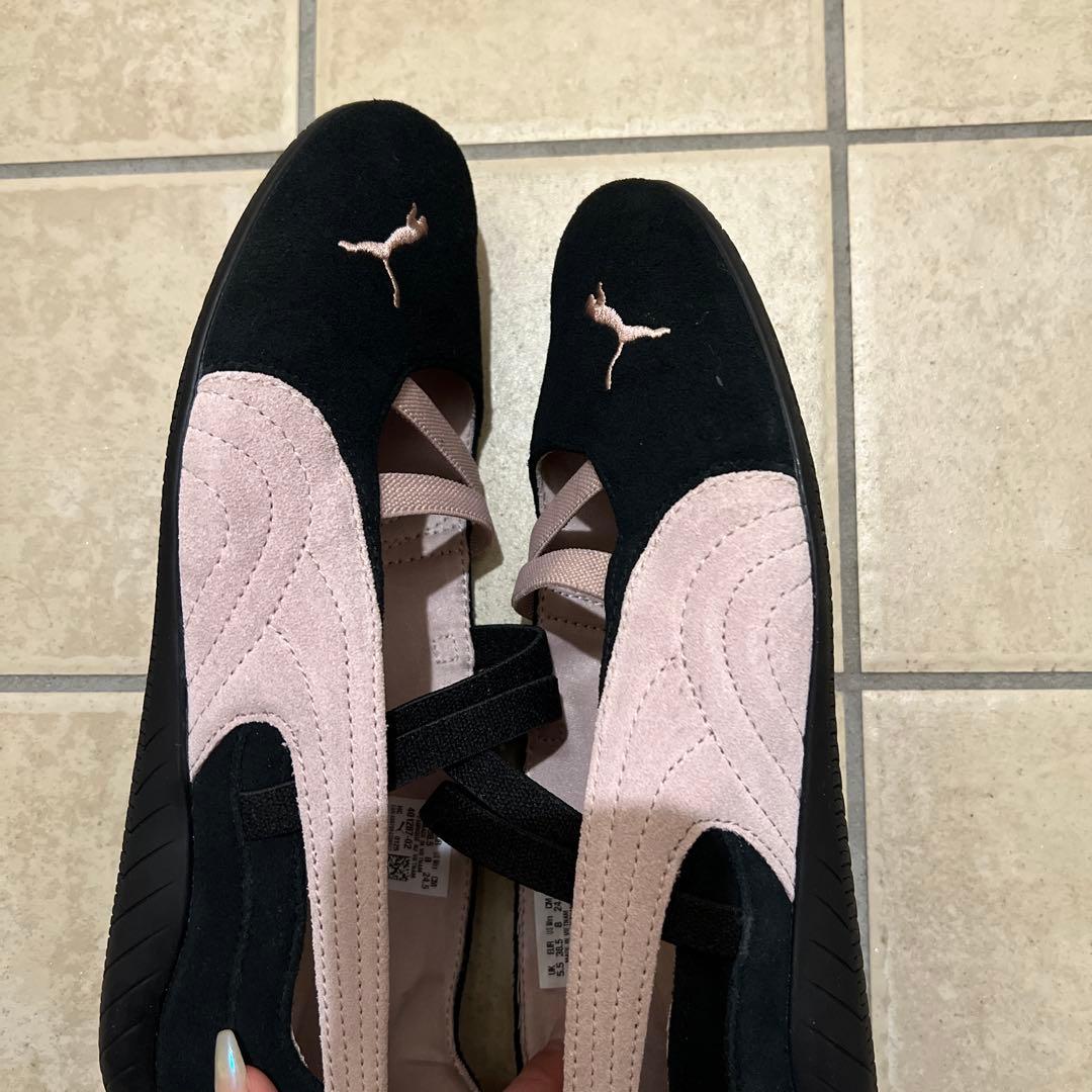 PUMA バレエシューズ フラットシューズ 24.5