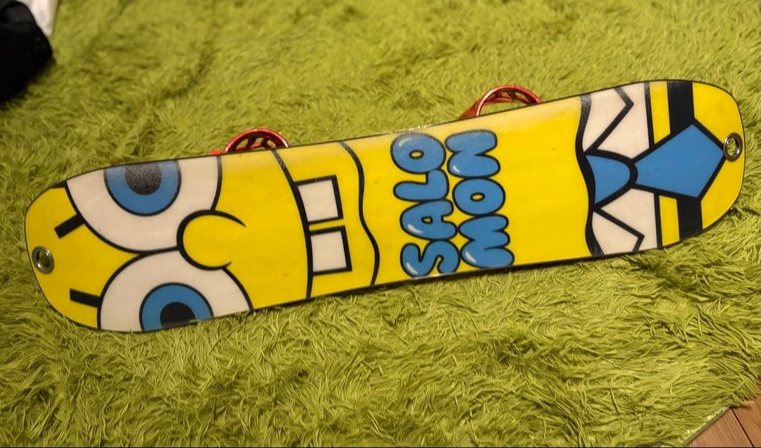 サロモン キッズ スノーボード 90cm ビンディング付