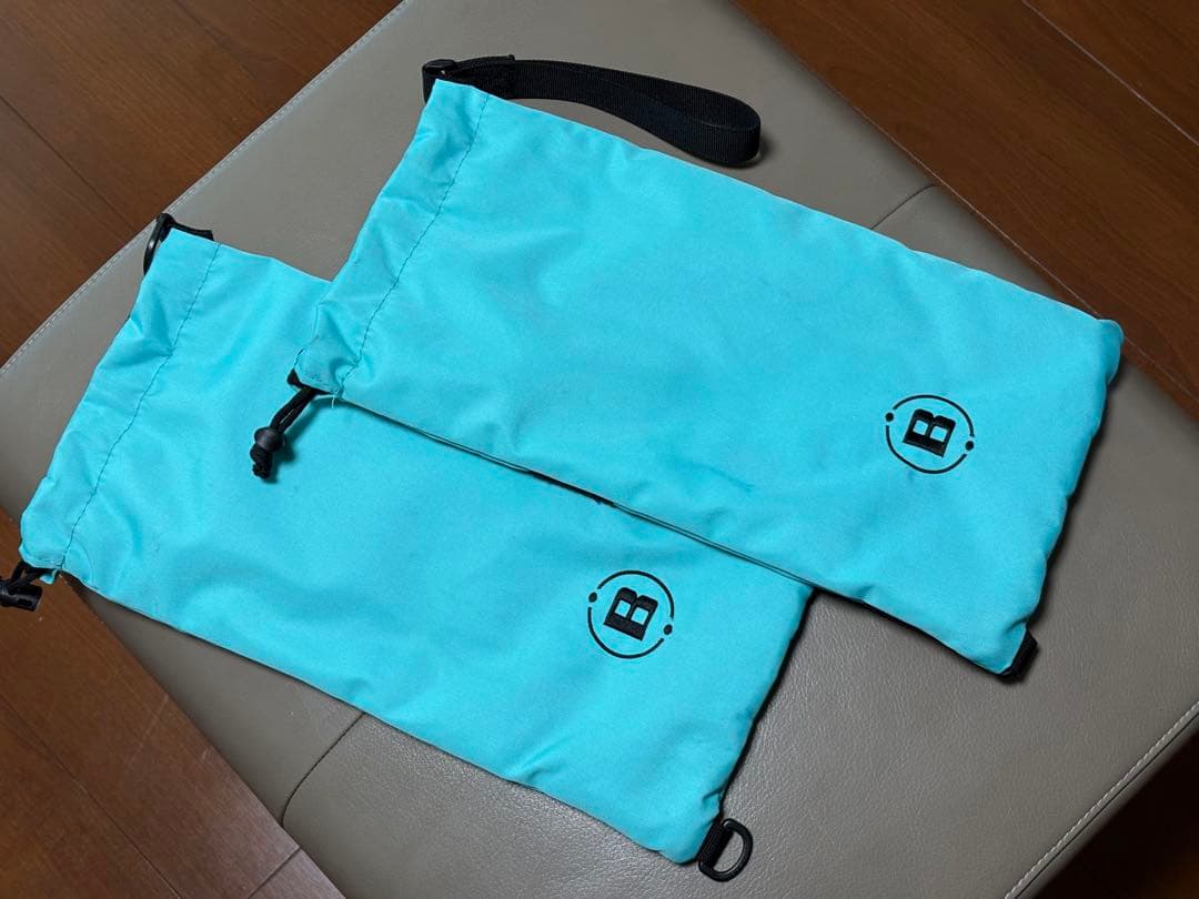 ☆★美品 ブリーフィング　シューズケース 限定色 （完売品）ターコイズブルー★☆