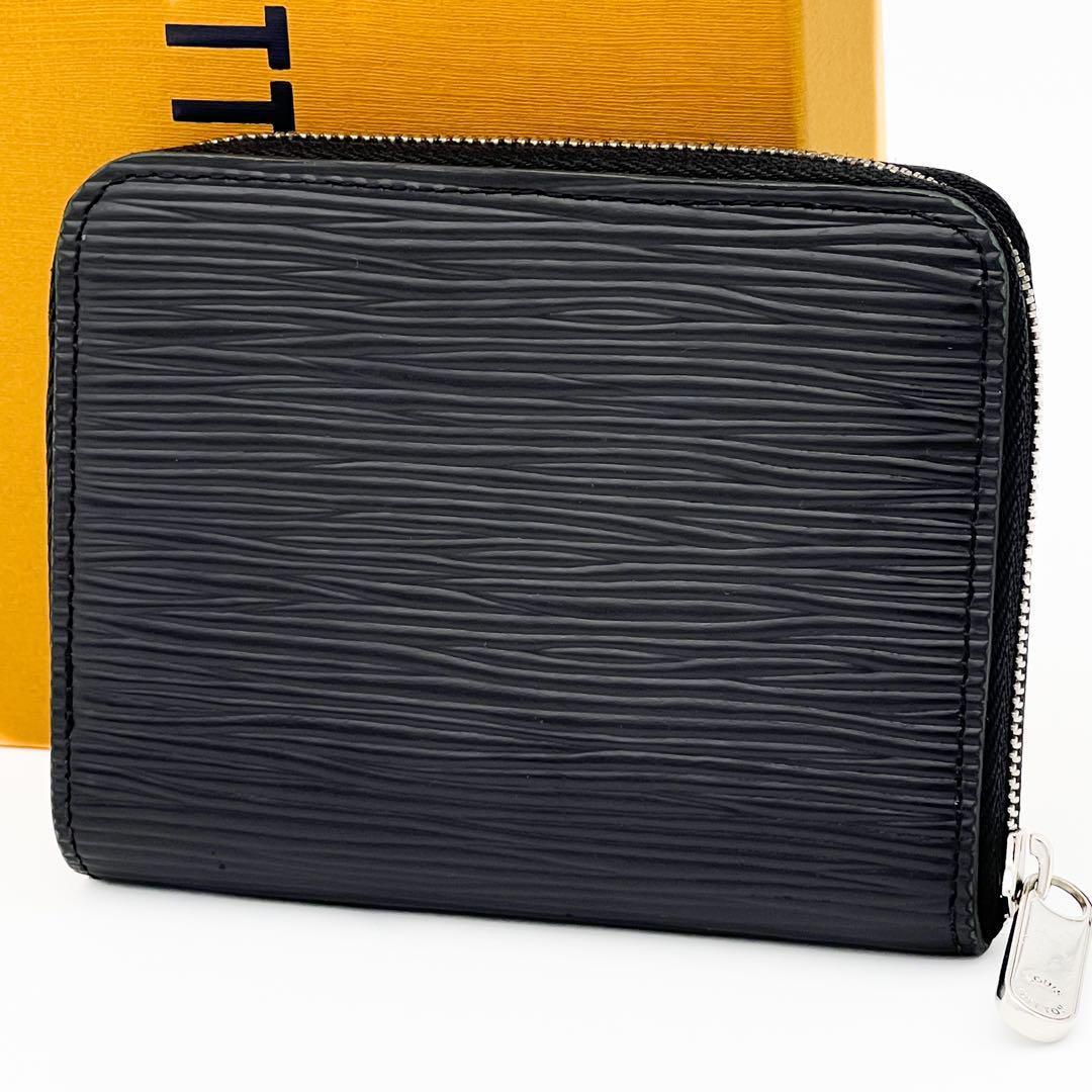 【使用わずか】ヴィトン エピ ジッピーパース ラウンド 財布 黒