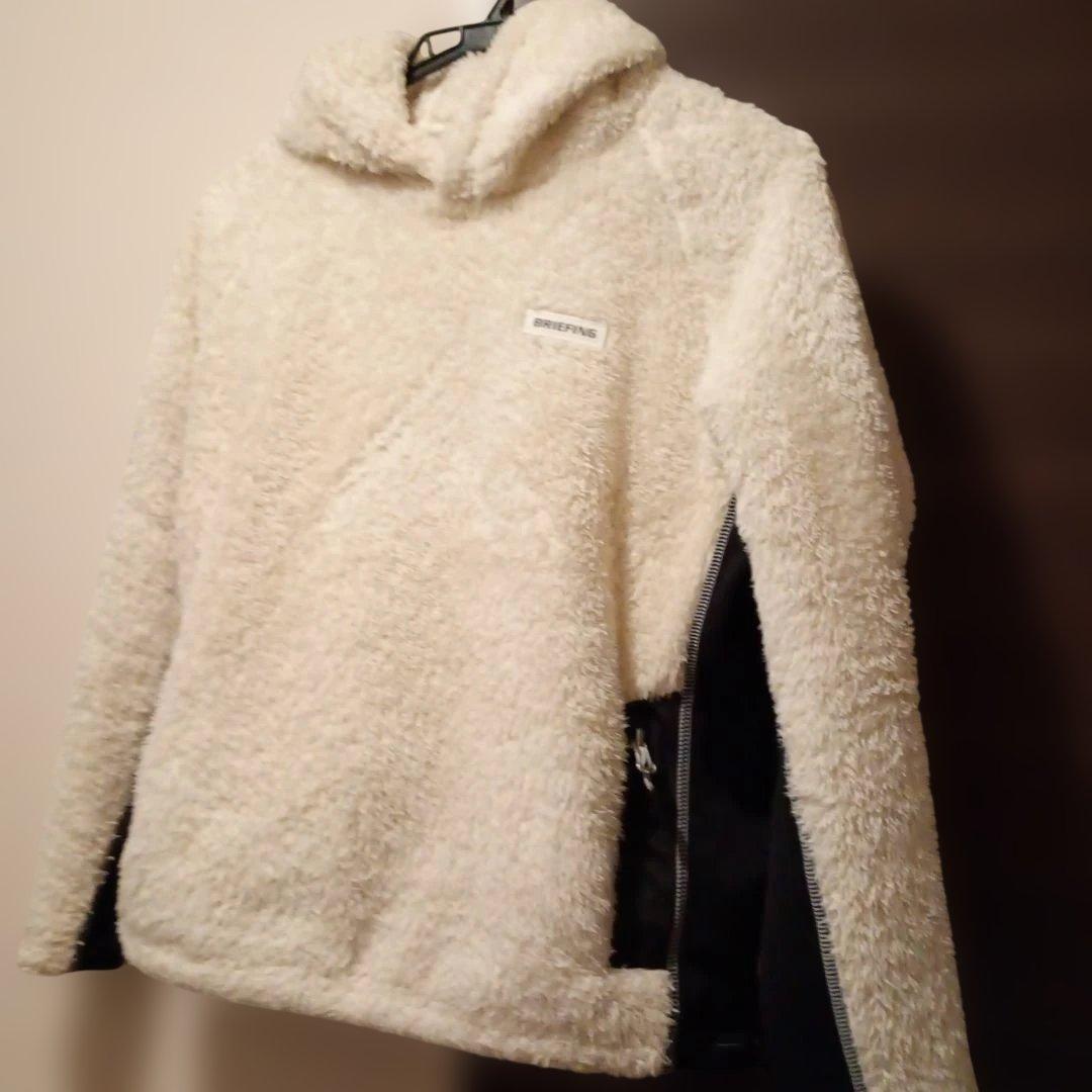 本日お値下！ブリーフィングレディースフリースパーカーサイズS