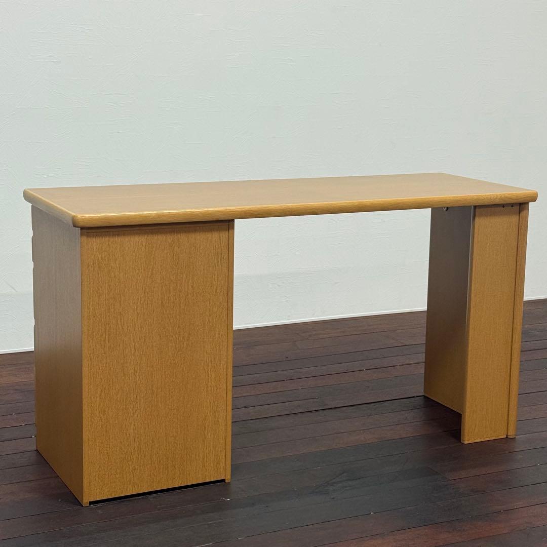 H21C18 浜本工芸 HAMAMOTO デスク 片袖机 オーク材