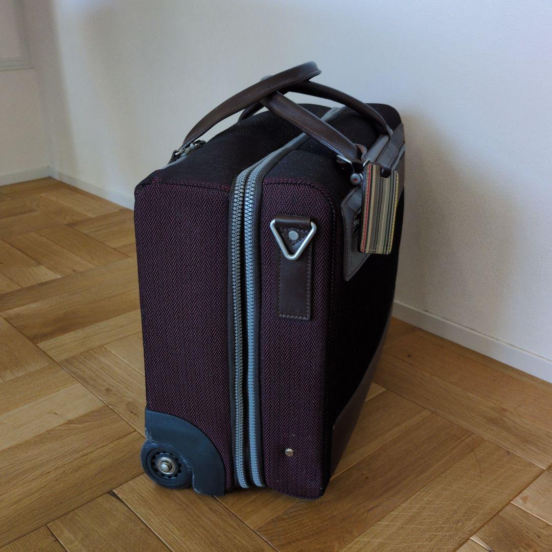 ポール・スミス　 キャリーケース 　鍵／ベルト付き