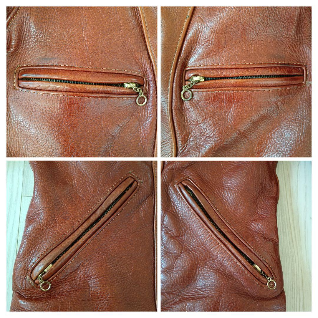 VANSON シングルライダースジャケット