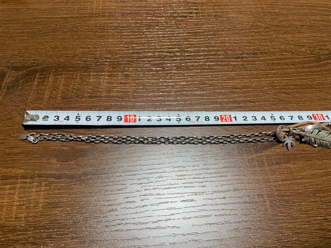 シルバー 羽根モチーフ ネックレス
