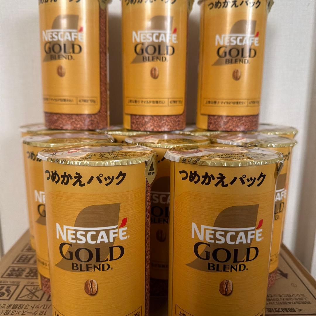 ネスレ　ゴールドブレンド　エコシステムパック　95ｇの1箱分（12個入）