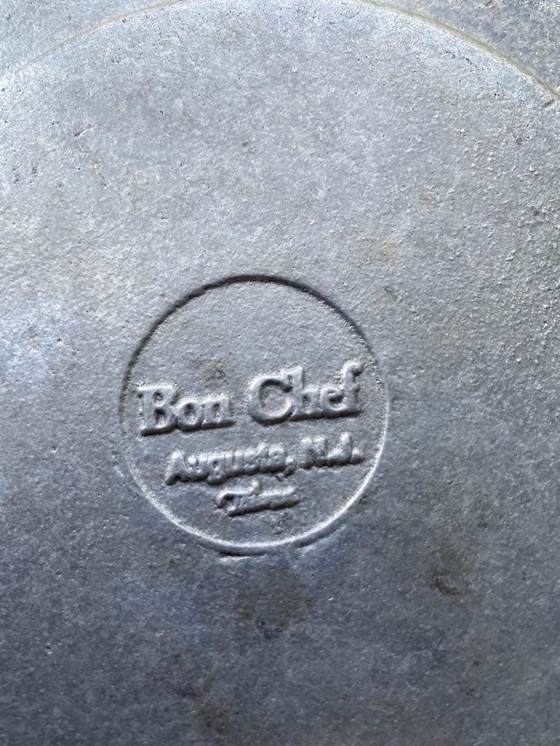 Bon Chef ピューター皿　花リム　1