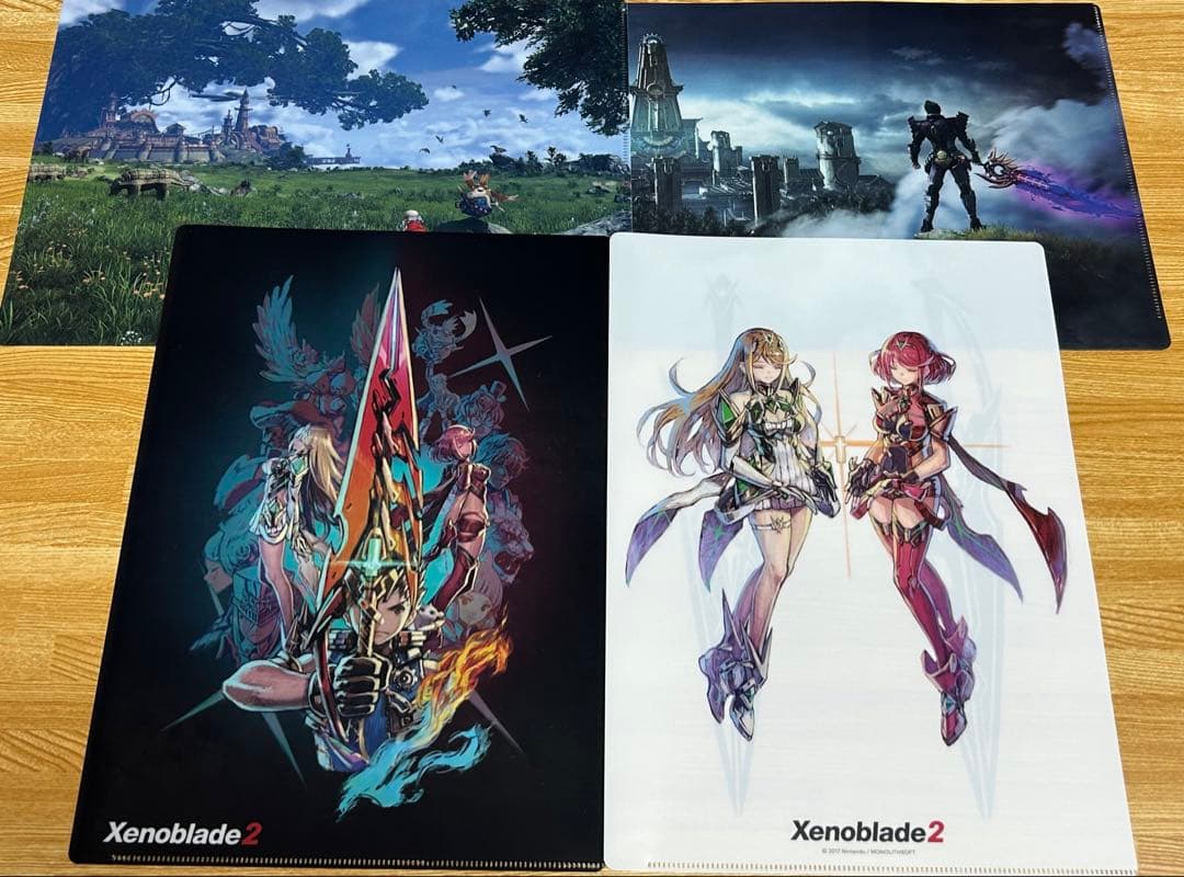ゼノブレイド2 クリアファイル4枚セット