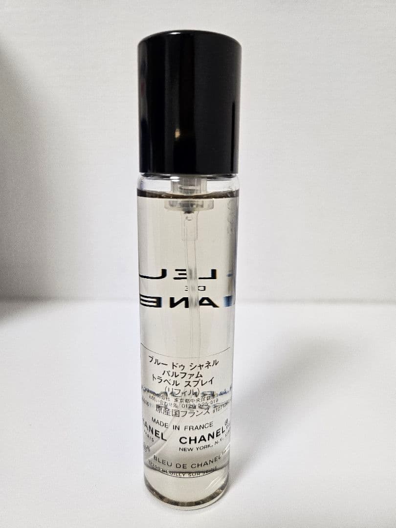 BLUE DE CHANELトラベルスプレイリフィル(未使用品1本使用済み1本)