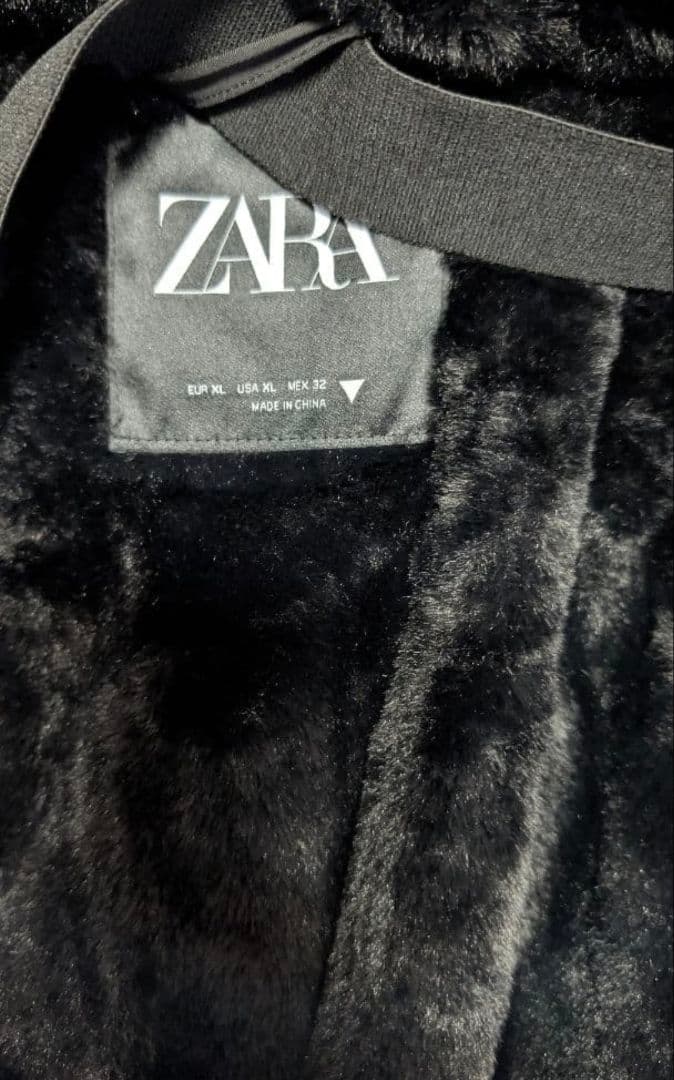 ZARAウォーターウインドプロテクトアノラックブラックXL