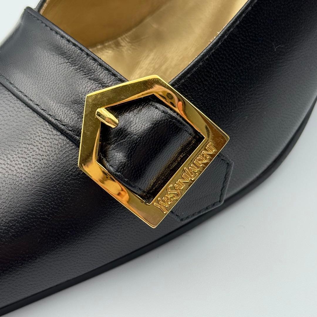 【YSL】未使用品　イヴサンローラン　パンプス　ブラック　36　23cm相当