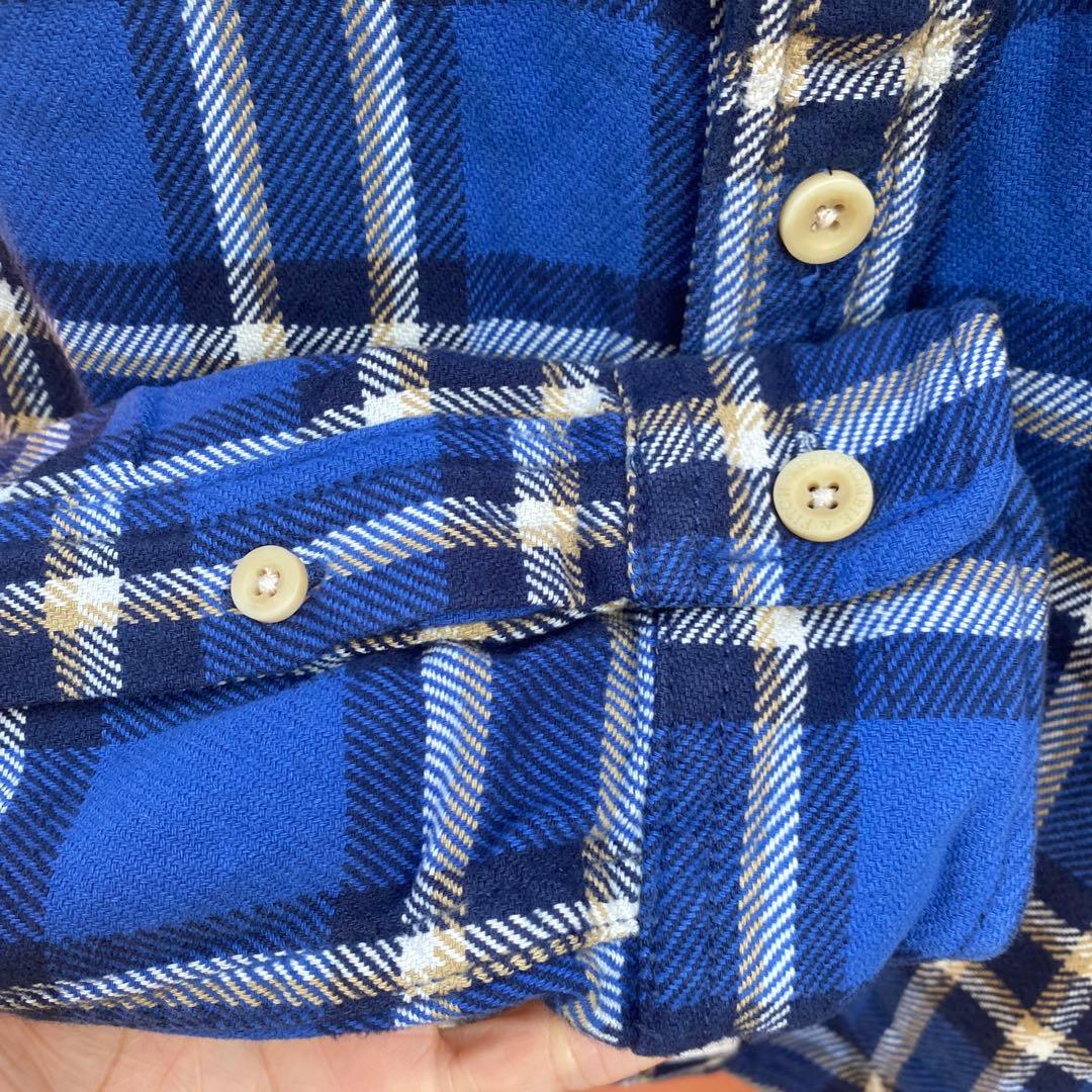 5店舗限定新品Abercrombie & Fitch 厚手チェックネルシャツ