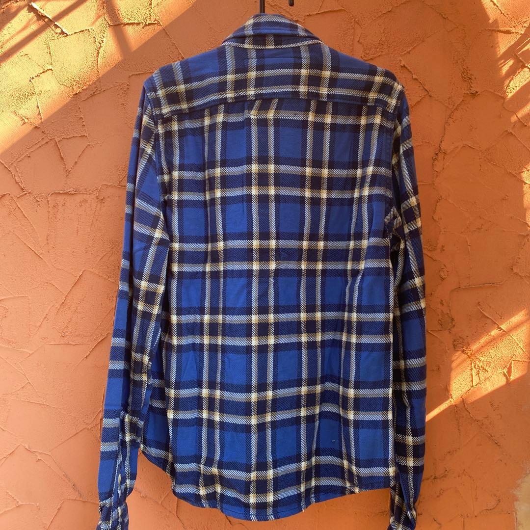 5店舗限定新品Abercrombie & Fitch 厚手チェックネルシャツ