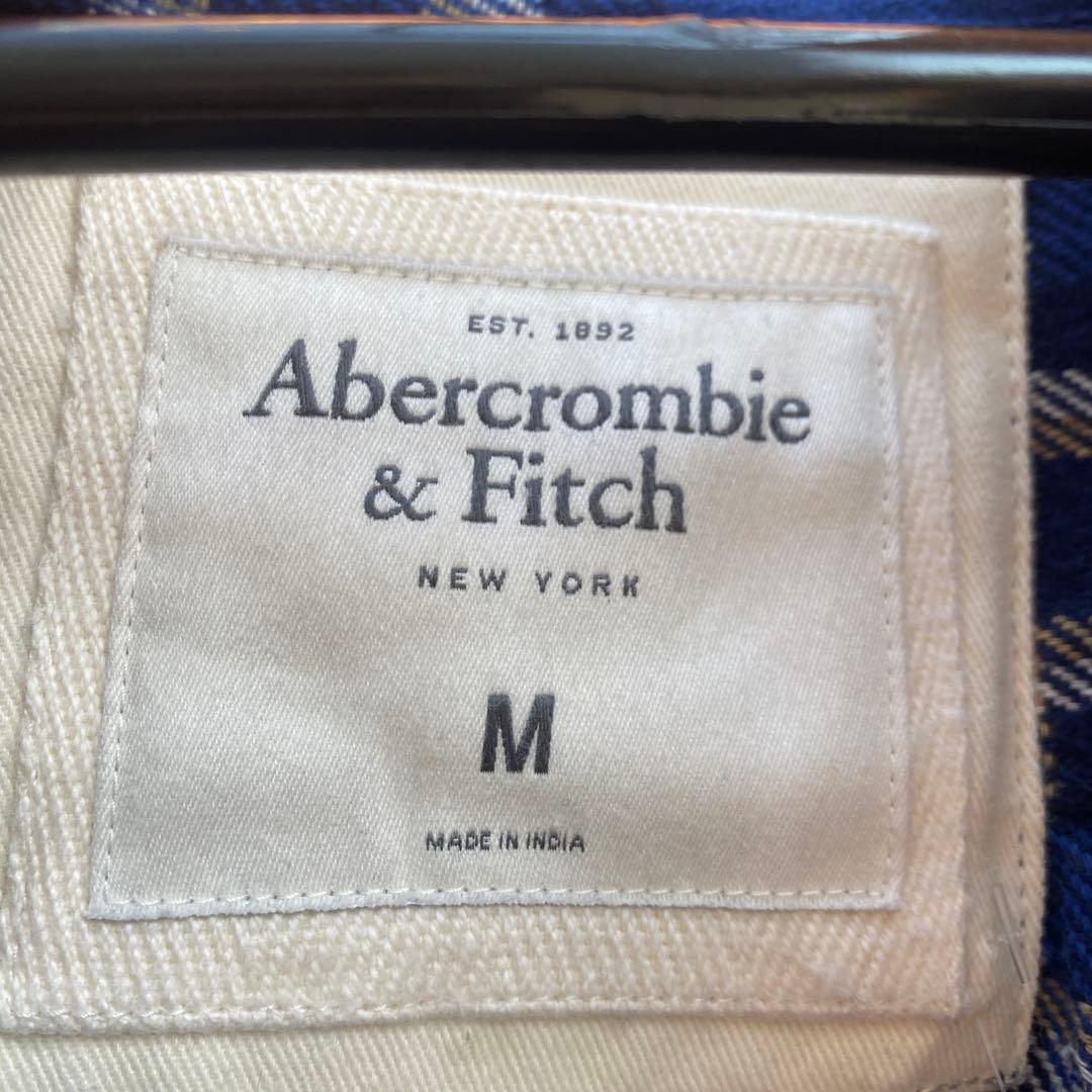 5店舗限定新品Abercrombie & Fitch 厚手チェックネルシャツ
