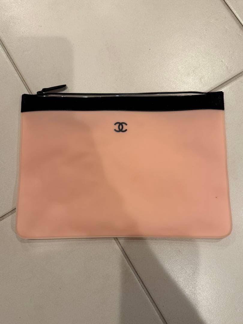 CHANEL ワンピース水着 ネイビー 花柄