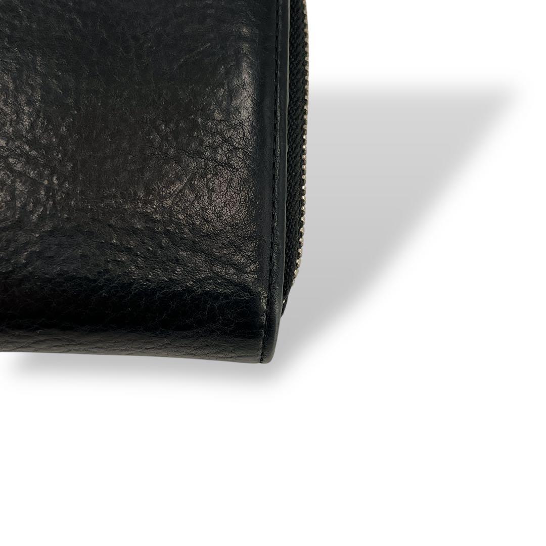 PORTER 長財布　ソーク　ロングウォレット　ラウンドジップ　ブラック　レザー