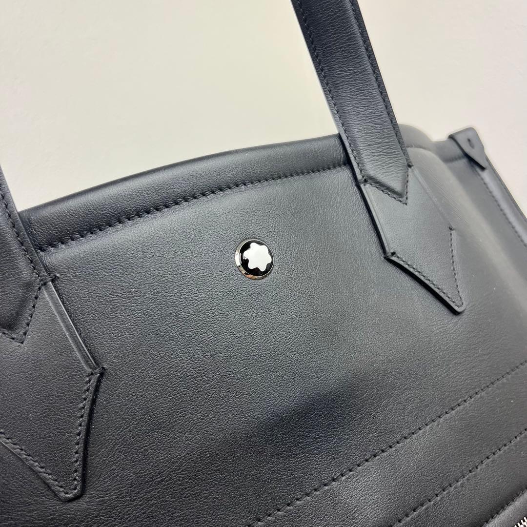 現行・極美品✨ MONTBLANC モンブラン トートバッグ ソフト ミディアム