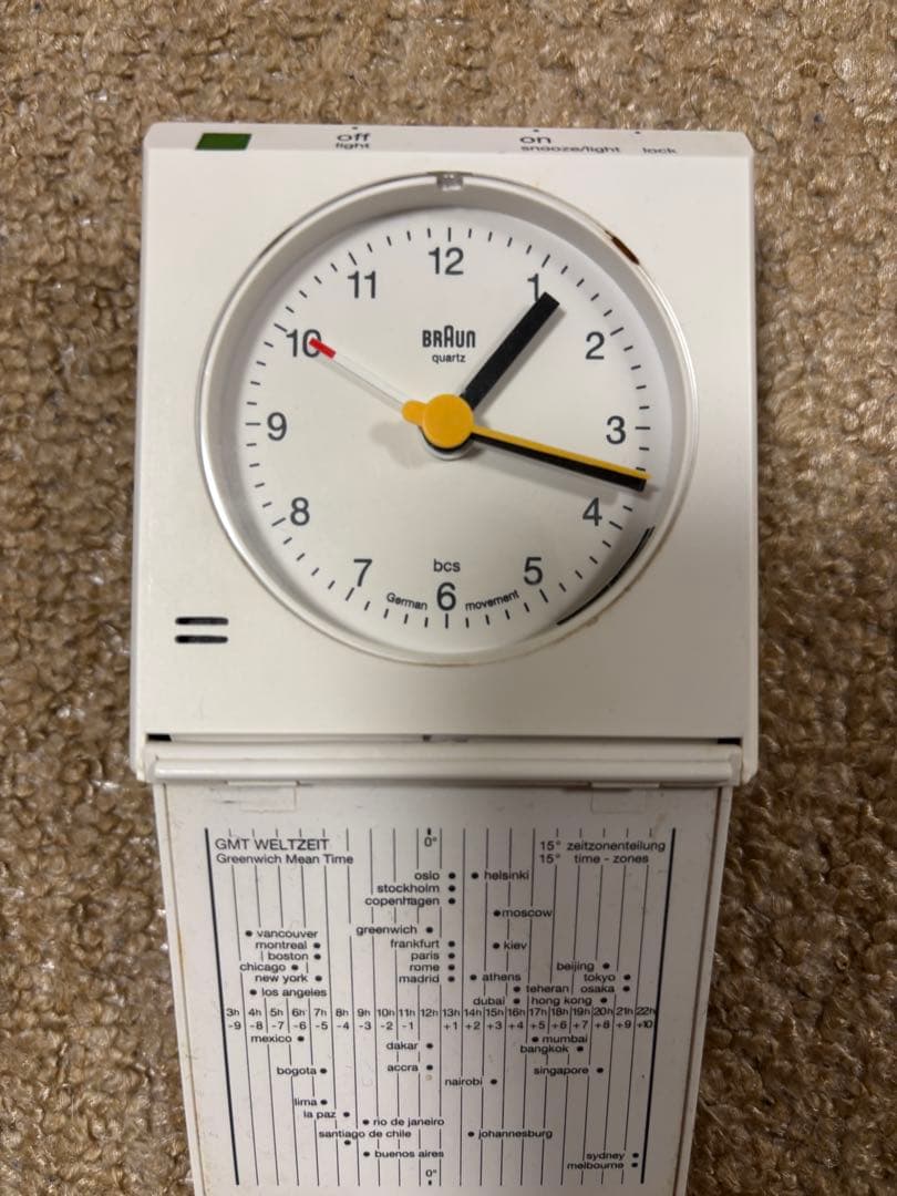 Supreme×Braun bcs 置時計