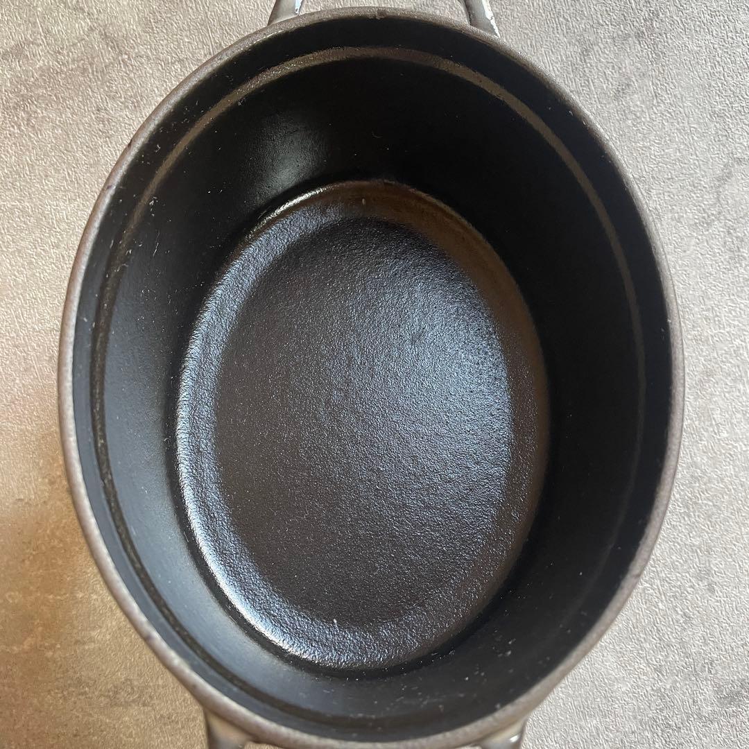 STAUB ストウブ ピコ ココット オーバル　15cm グレー