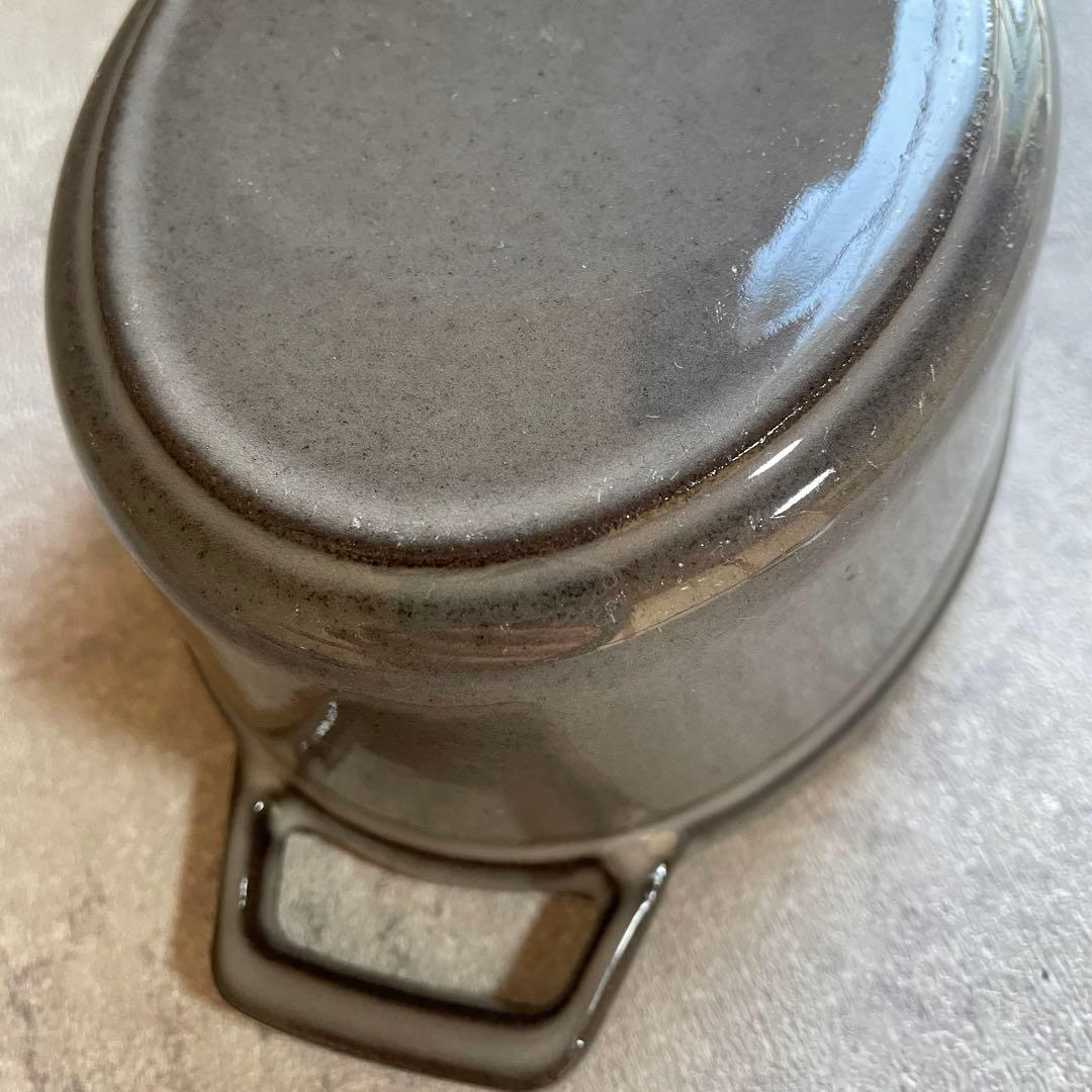 STAUB ストウブ ピコ ココット オーバル　15cm グレー