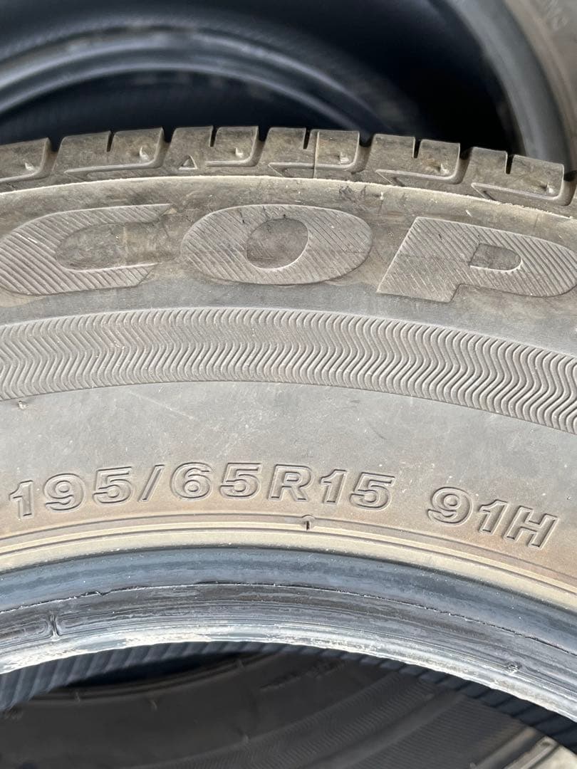 ②製造2024年　送料無料！195/65R15 ブリヂストン　エコピア