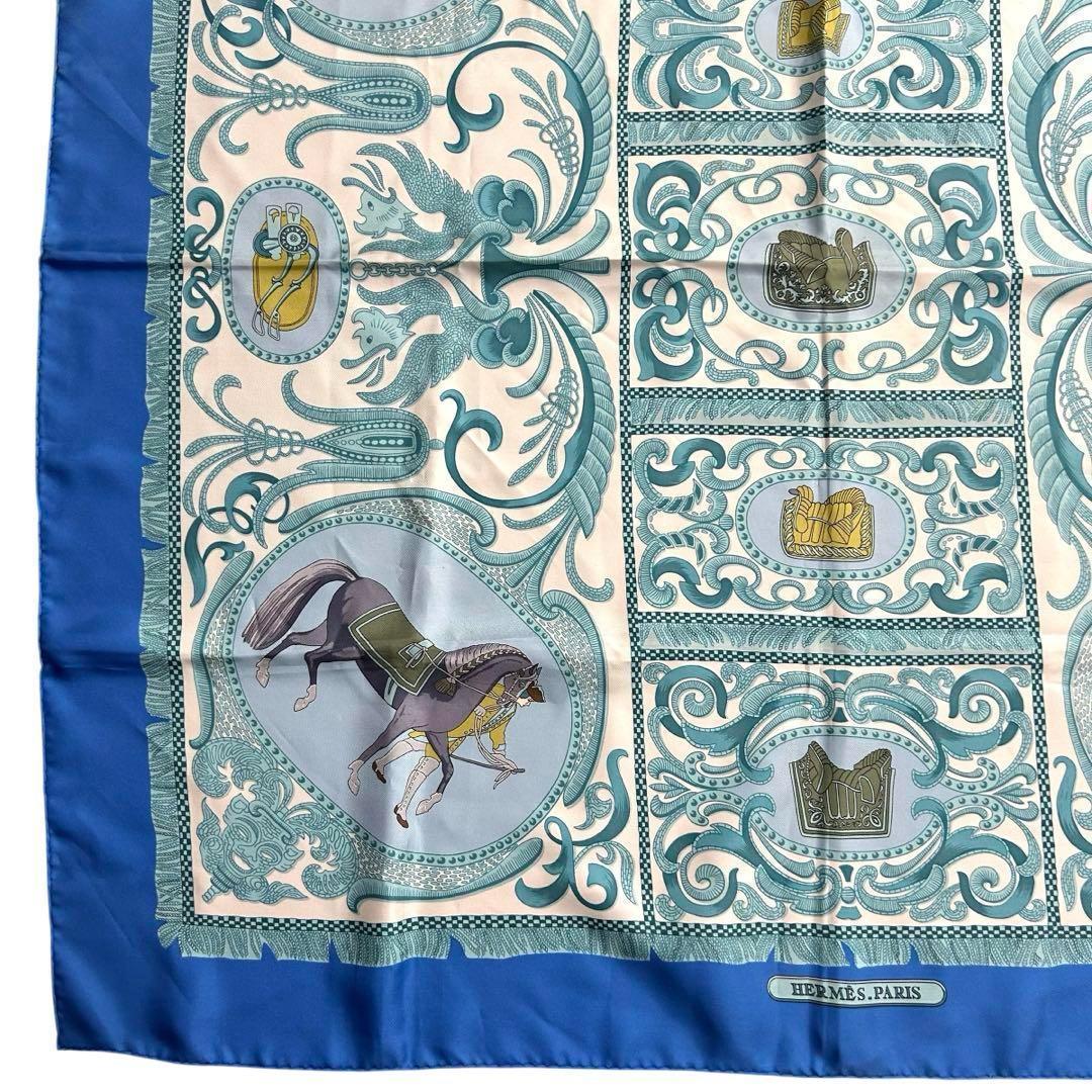HERMES エルメス カレ スカーフ LA PRESENTATION シルク