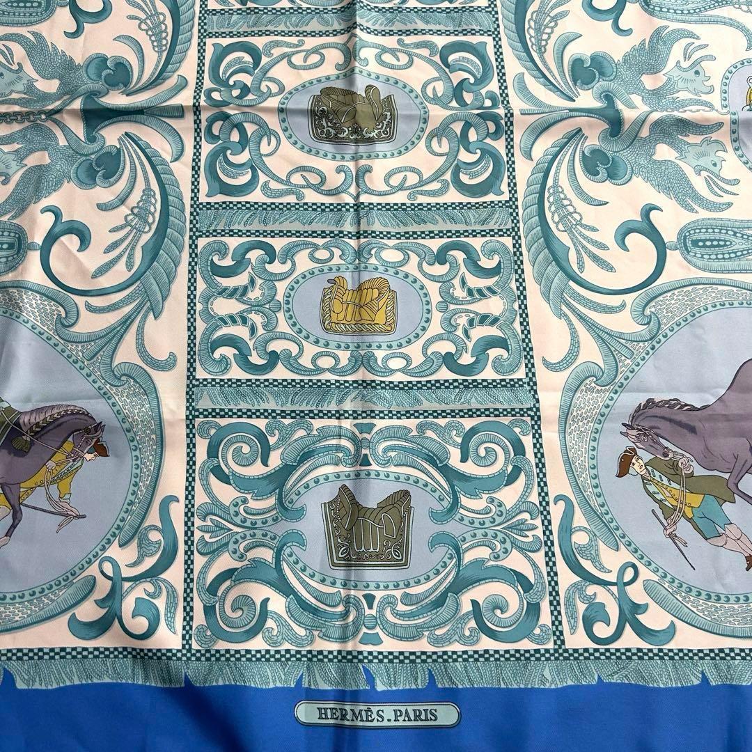 HERMES エルメス カレ スカーフ LA PRESENTATION シルク