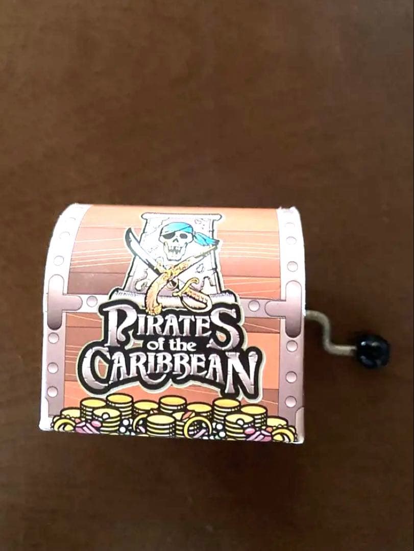 カリブの海賊オルゴール（ディズニーランドで25年ほど前に購入）