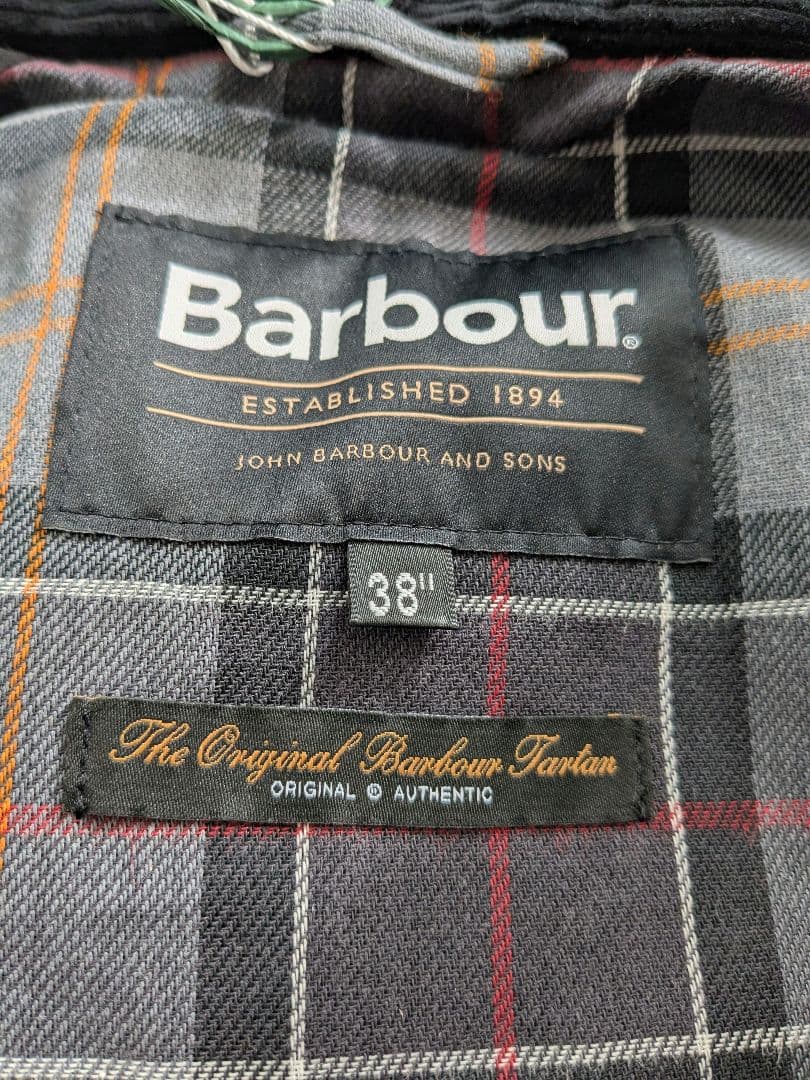 Barbour トランスポート blouson transport wax