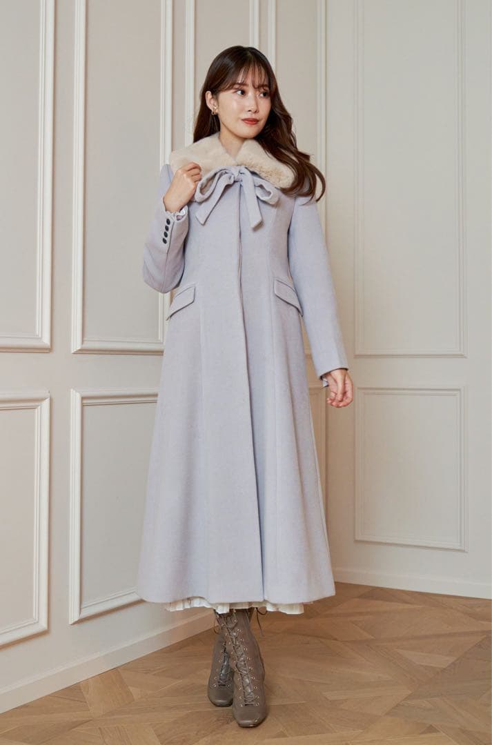 Herlipto Mirage Tippet Long Coat Sサイズ