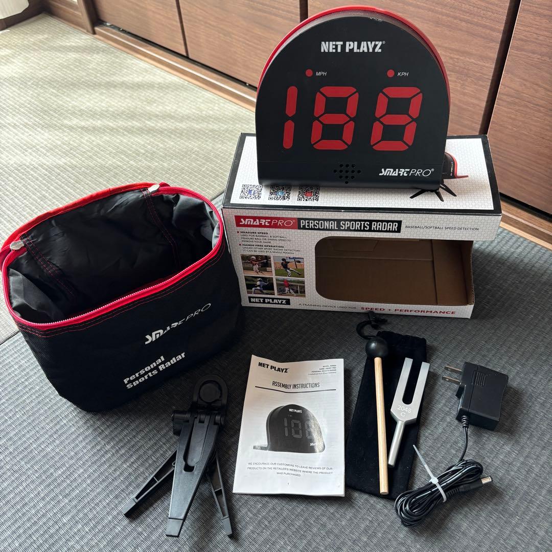 スピードセンサートレーニング機器 ハンズフリーレーダーガン　スピードガン　球速