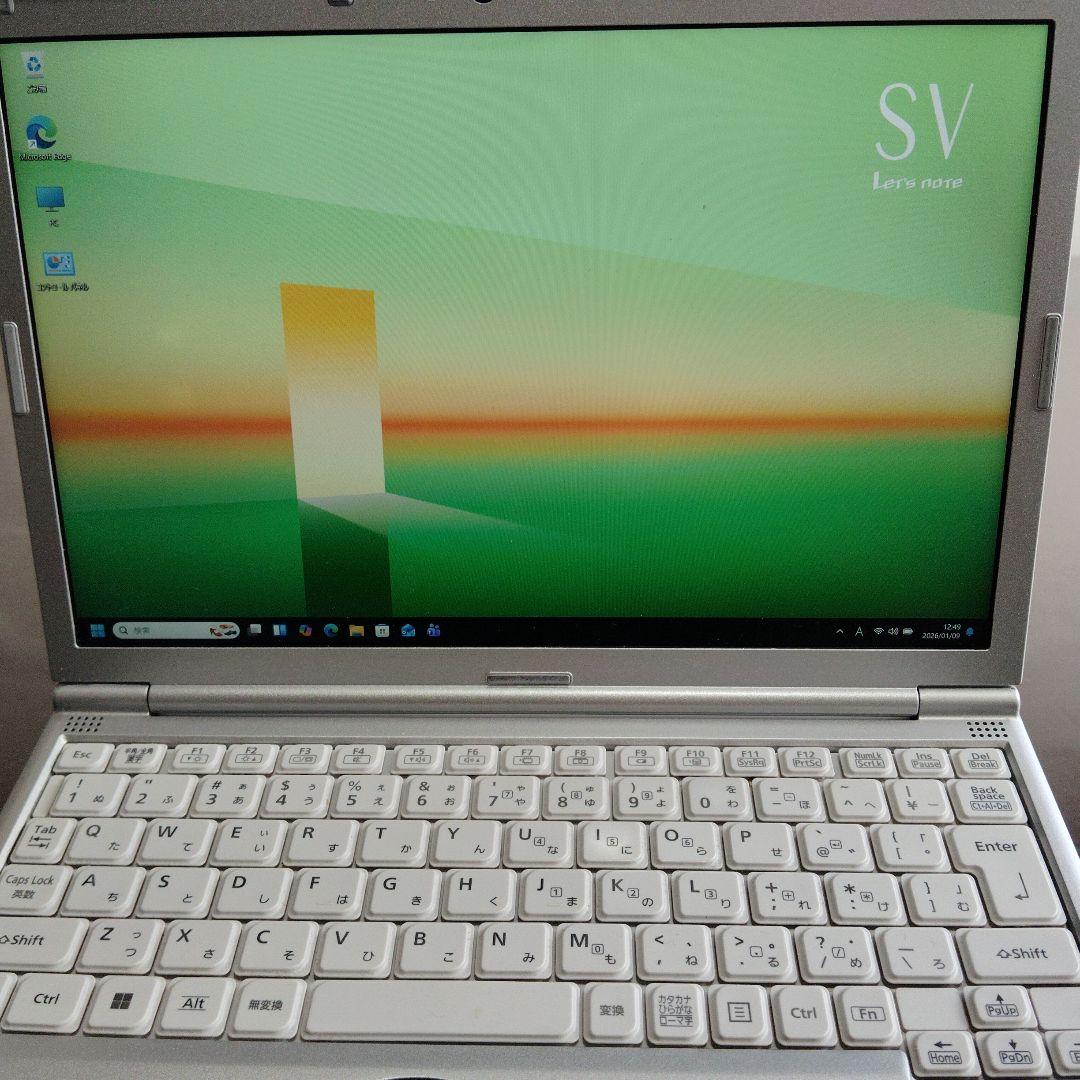 Let's note CF-SV1 RDEKS 、M8GB、SSD256GB
