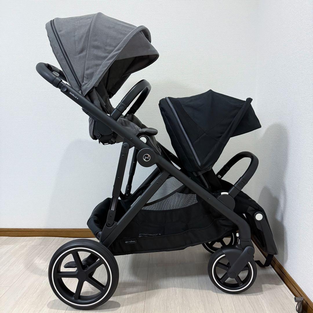 【美品】Cybex GaselleS 2人乗りベビーカー