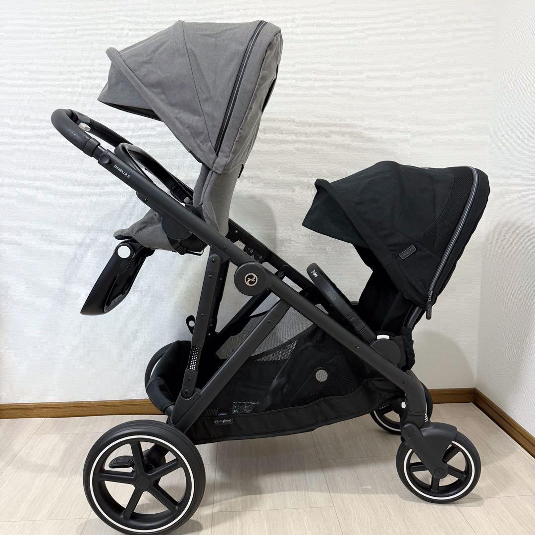 【美品】Cybex GaselleS 2人乗りベビーカー