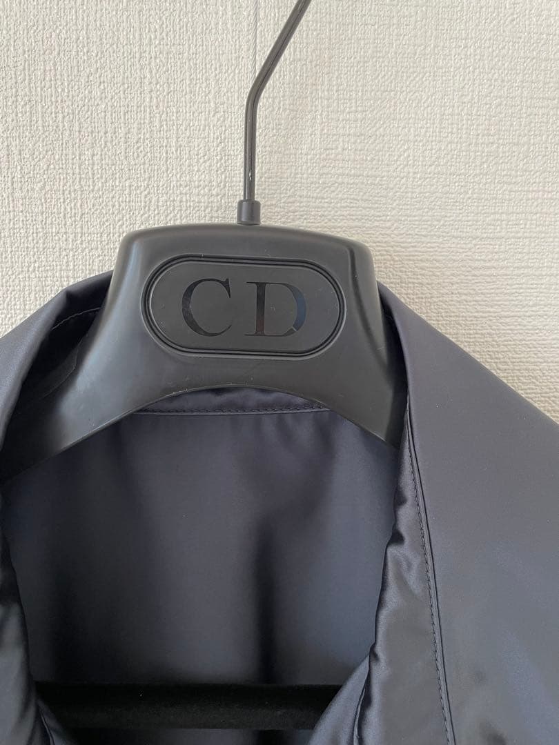 Christian Dior｜トレンチコート｜ダークグレー／ネイビー系｜極美品