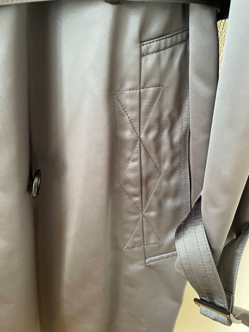 Christian Dior｜トレンチコート｜ダークグレー／ネイビー系｜極美品