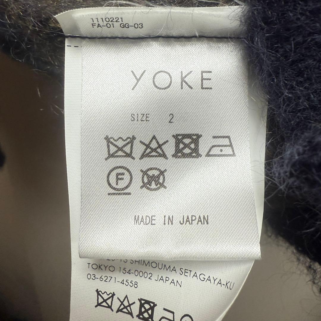 YOKE MOHAIR CARDIGAN ヨーク モヘアカーディガン