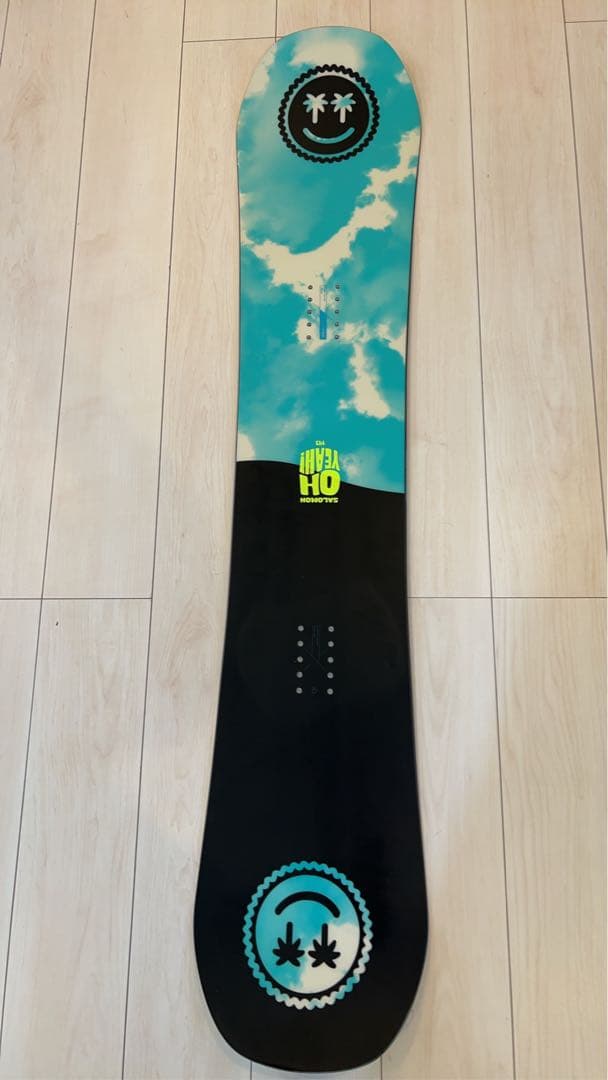 SALOMON 【12/25まで限定送料込み】板＆未使用のバインディング セット