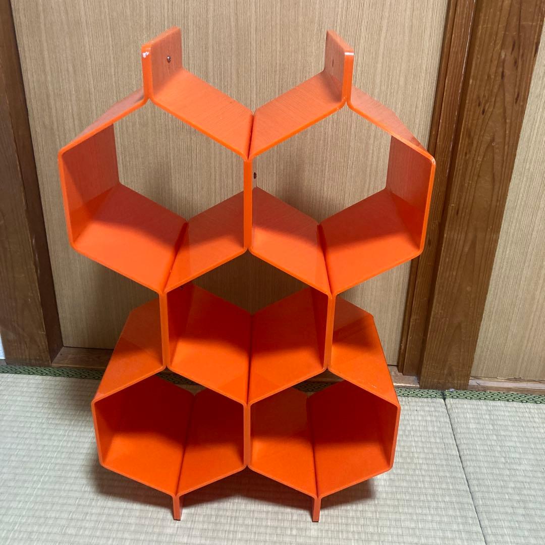 ビンテージ 蜂の巣型 棚