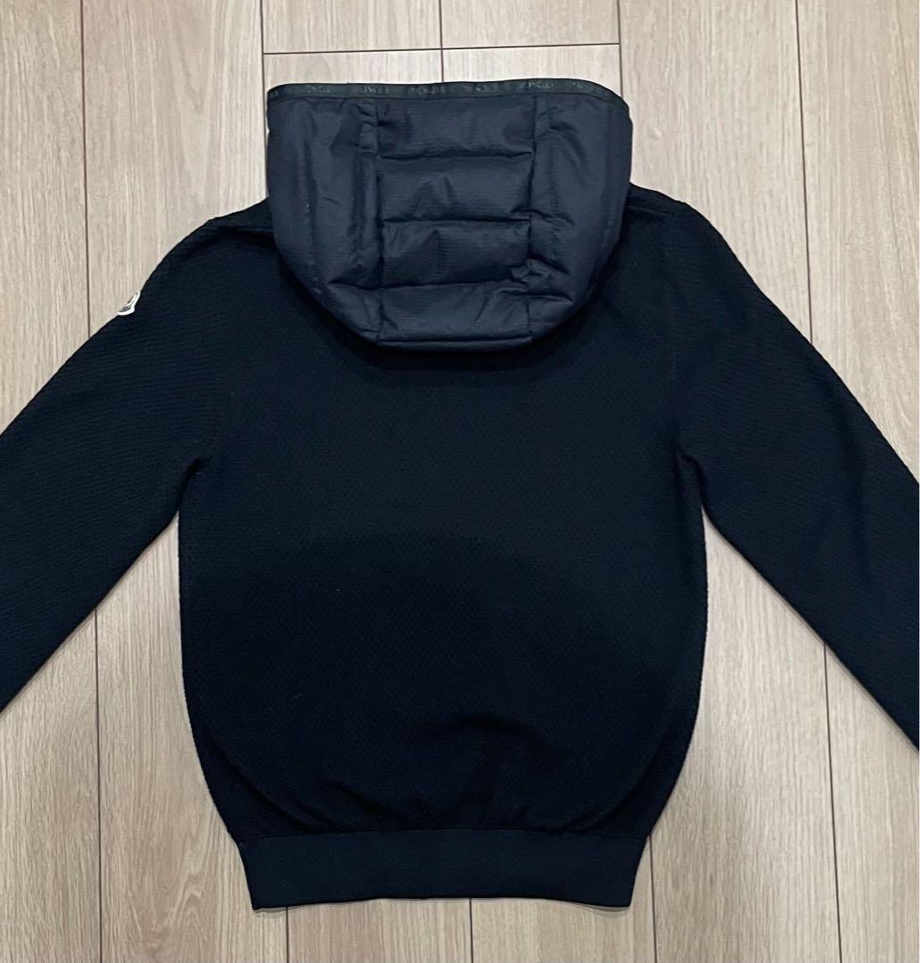 ［極美品］モンクレール　パーカー　ブラック　サイズS