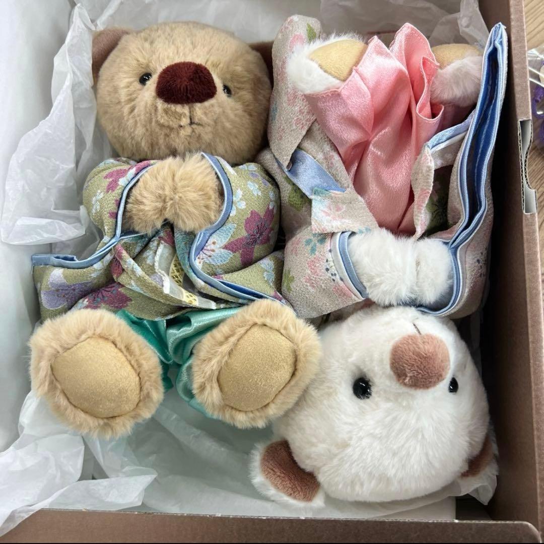 おひなさま テディベアのお雛様 触れるぬいぐるみのおひな様 雛飾り雛人形 くま