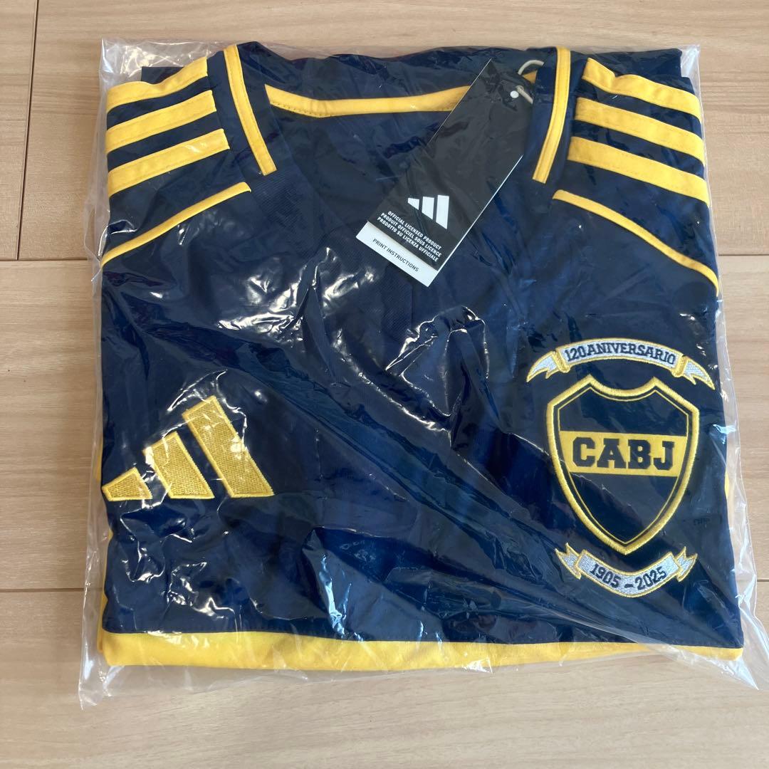 adidas CABJ 120周年記念シャツ ボカジュニアーズ　ユニフォーム