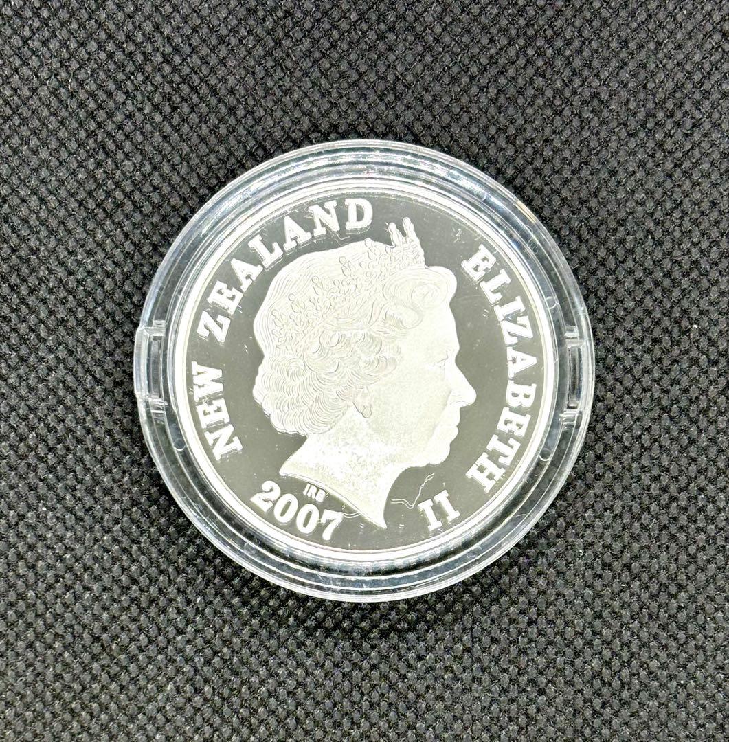 【美品】ニュージーランド 2007年 プルーフ銀貨 １NZドル ⑦
