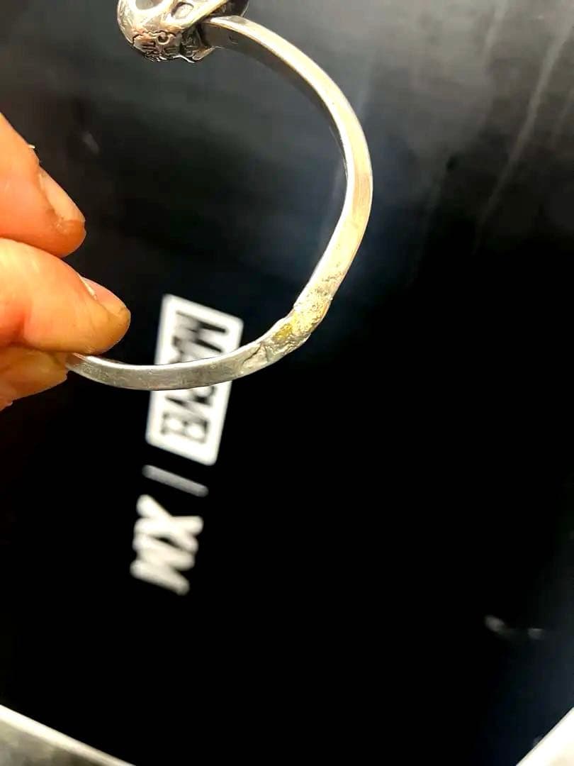 定価17万モンスターグッドラックスカルバングル訳あり。