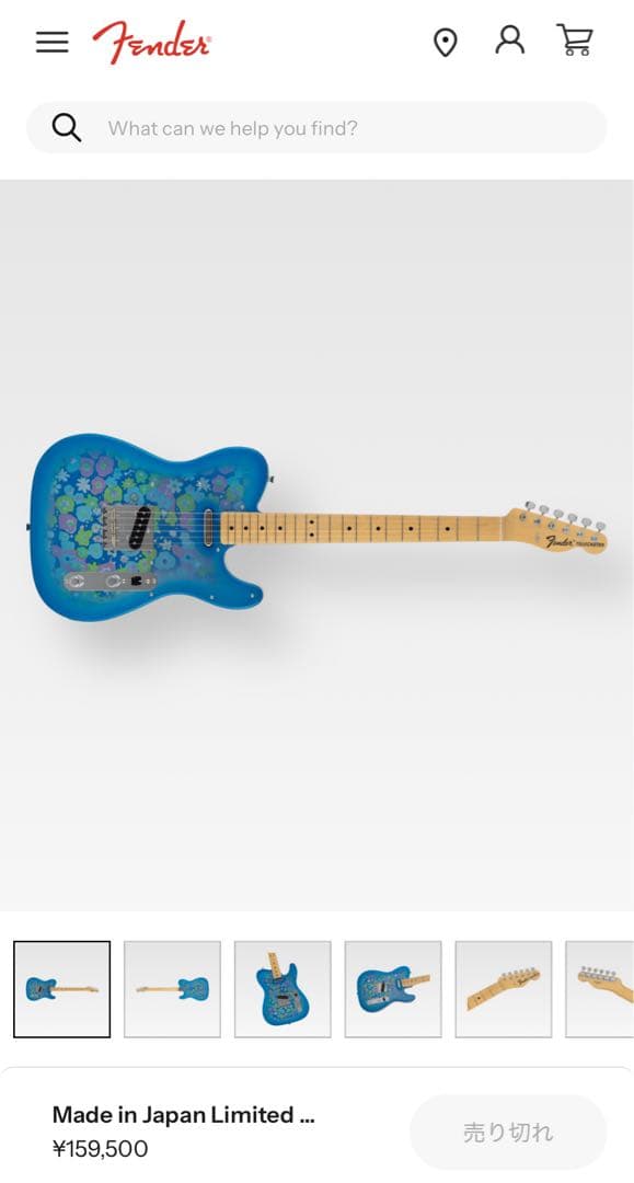 Fender Made in Japan Limited エレキギター