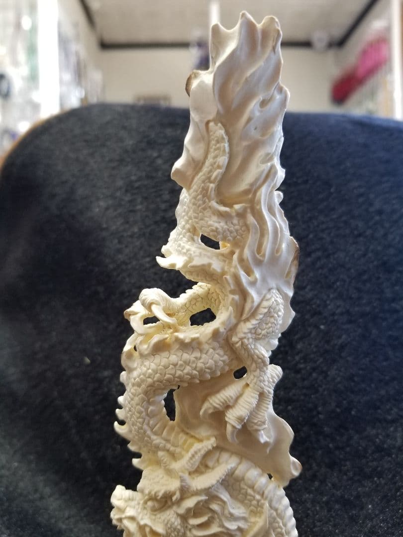 マンモス牙　龍神　20cm